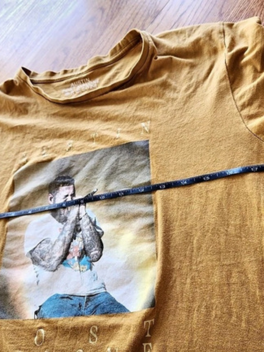 Austin Post Malone Post Malone Austin 2024 graphic tee Graphic Tee - Picture 4 of 6